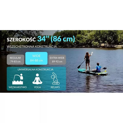 SUP SKATINGER Octopus lenta 335x86x15 cm Universalus