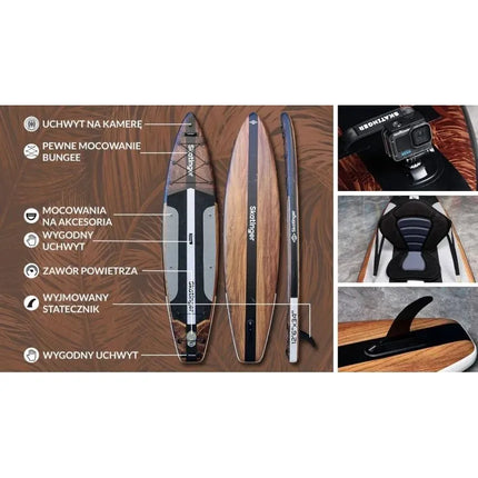 SUP SKATINGER Waverider 380x86x16 turistinė irklentė