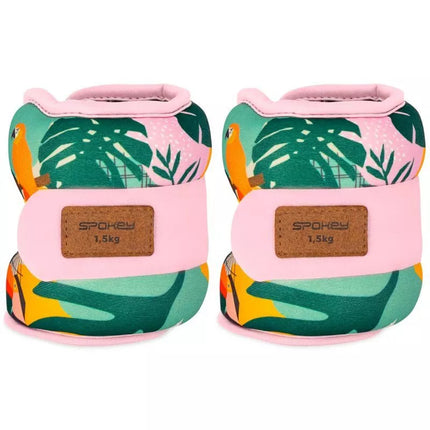 Svoriai čiurnoms ir riešams HOME JUNGLE 2x 1,5 kg Spokey