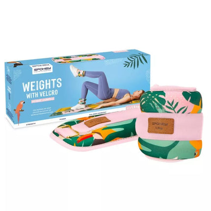 Svoriai čiurnoms ir riešams HOME JUNGLE 2x 1,5 kg Spokey