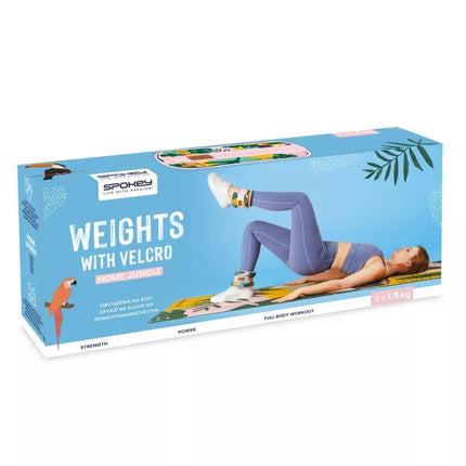 Svoriai čiurnoms ir riešams HOME JUNGLE 2x 1,5 kg Spokey