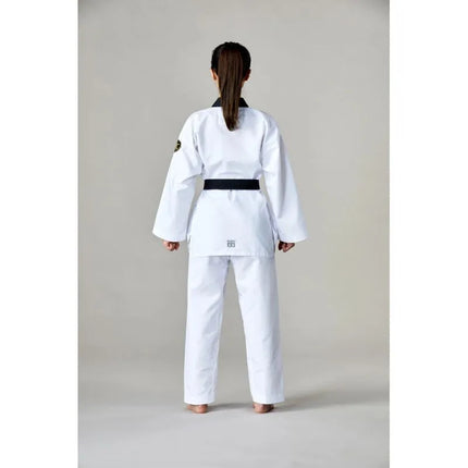 Taekwondo apranga (dobok) MTX 2 juoda – patvirtinta Pasaulio taekwondo federacijos (WT) | MOOTO