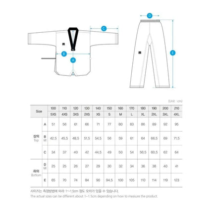 Taekwondo apranga (dobok) MTX 2 juoda – patvirtinta Pasaulio taekwondo federacijos (WT) | MOOTO