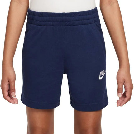 Tamsiai mėlyni vaikiški šortai „Nike Sportswear Club“ FZ5512 410
