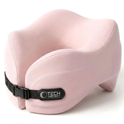 Tech-Protect ComfortRest kelioninė pagalvė – rožinė