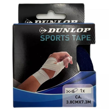 TEJP TAPE SPORTINĖ KINEZOLOGINĖ JUOSTA 7.3Mx3.8CM MĖLYNA DUNLOP