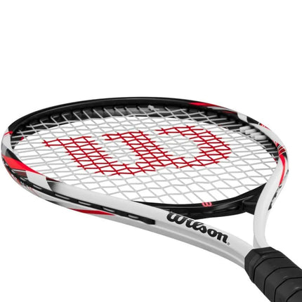 Teniso raketė Wilson Fusion XL TNS RKT 2 4 1/4, balta-raudona-juoda WR199110U2