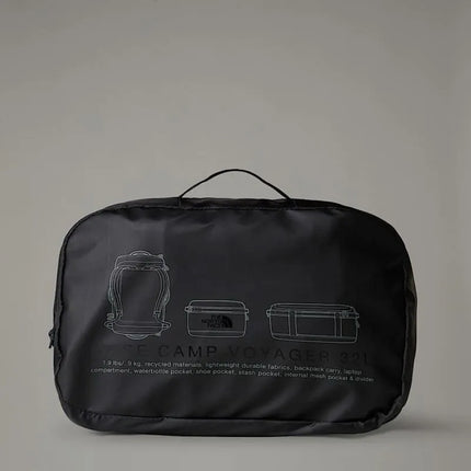 The North Face Base Camp Duffel 32L kelioninis krepšys – juodas