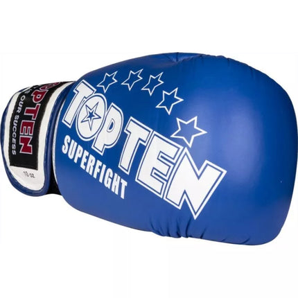 TOP TEN RTT-10 SUPERFIGHT 3000 STARS Bokso pirštinės (WAKO APPROVED naujos)
