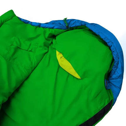 Trollkids Fjell Dreamer lauko miegmaišis vaikų stovyklavimo palapinei, juodas (950-100)
