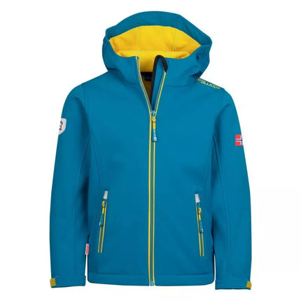 Trollkids vaikiška „Trollfjord Jacket Jr 161-197“ striukė, softshell
