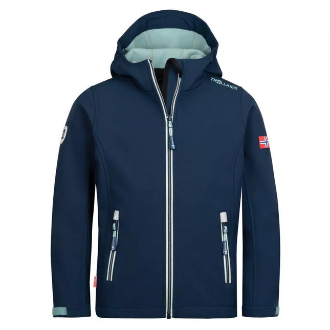 Trollkids vaikiška „Trollfjord“ striukė Jr 161-132, softshell tipo