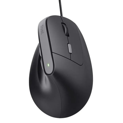 TRUST BAYO II ergonomiška pelė, juoda (25144)
