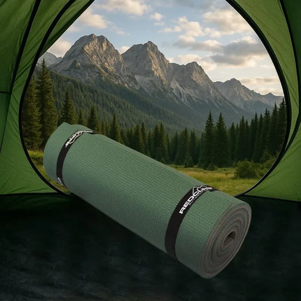 Turistinis XPE kilimėlis miegojimui 180x50x1,2 cm, žalias, REDCLIFFS