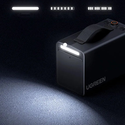 Ugreen 150 PSI 12V elektrinis automobilio padangų pripūtiklis su skaitmeniniu ekranu - Pilkas