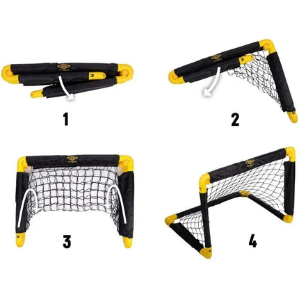 UMBRO MINI FUTBOLO VARTAI SU TINKLELIU 55x44x44CM