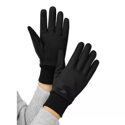 Unisex 4F softshell pirštinės lietimui jautriems ekranams 4FWMM00AFGLU183-20S