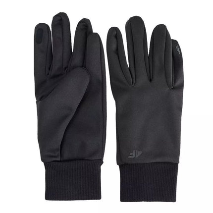 Unisex 4F softshell pirštinės lietimui jautriems ekranams 4FWMM00AFGLU183-20S