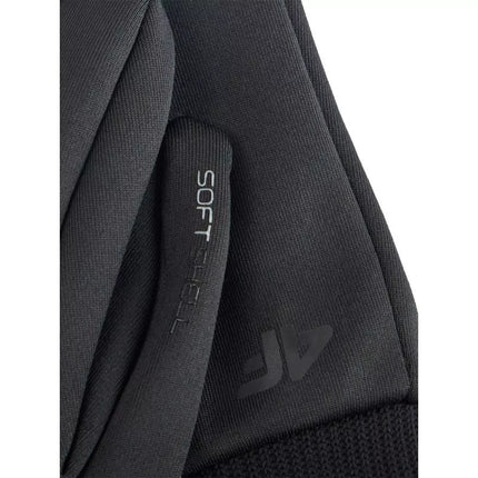 Unisex 4F softshell pirštinės lietimui jautriems ekranams 4FWMM00AFGLU183-20S