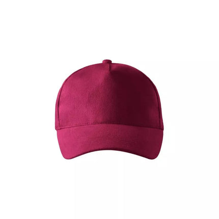 Unisex 5P kepuraitė (granato spalvos)