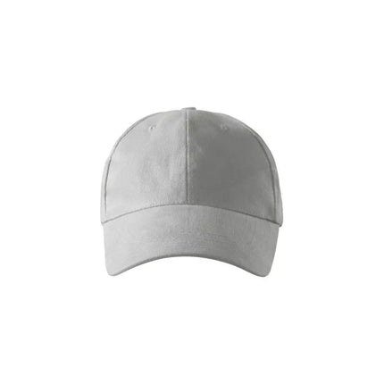 Unisex 6 skydelių kepuraitė (Šviesiai pilka)
