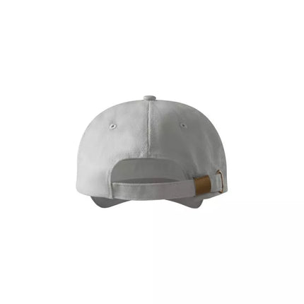 Unisex 6 skydelių kepuraitė (Šviesiai pilka)