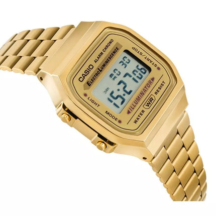 Unisex CASIO Retro Laikrodis A168WG-9EF + Dėžutė