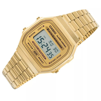 Unisex CASIO Retro Laikrodis A168WG-9EF + Dėžutė