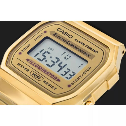Unisex CASIO Retro Laikrodis A168WG-9EF + Dėžutė
