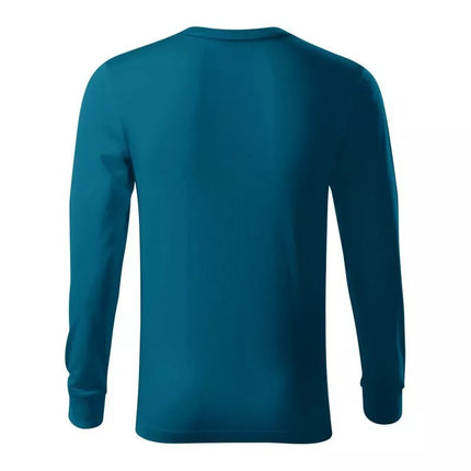 Unisex marškinėliai "Resist LS" (petrol blue)