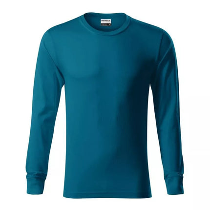 Unisex marškinėliai "Resist LS" (petrol blue)