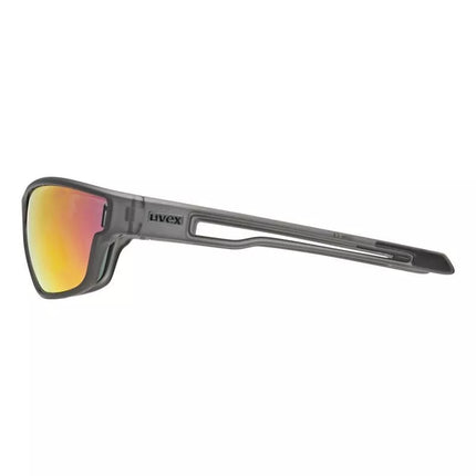 Uvex 5330872213 Unisex sportiniai akiniai, pilno rėmo, pilki