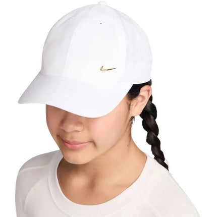 Vaikiška beisbolo kepuraitė Nike Dri-Fit Club, balta FB5064 101