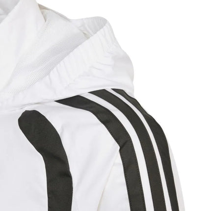 Vaikiška vėjo nepraleidžianti striukė adidas Tiro 26 League, balta, JY9722