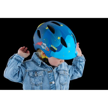 Vaikiškas dviratininko šalmas Uvex oyo style monster lagoon matt, 50-54 cm