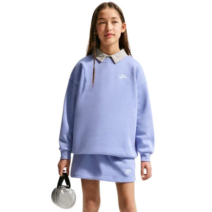 Vaikiškas džemperis Nike Sportswear Club Fleece, šviesiai violetinis, FD2923 569