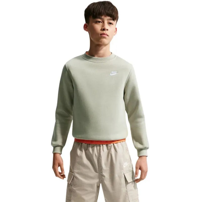Vaikiškas džemperis Nike Sportswear Club Fleece, šviesiai žalias, FD3006 304
