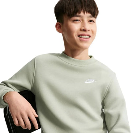 Vaikiškas džemperis Nike Sportswear Club Fleece, šviesiai žalias, FD3006 304