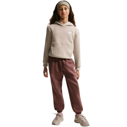 Vaikiškas smėlio spalvos džemperis Nike Sportswear Club Fleece FD3000 236