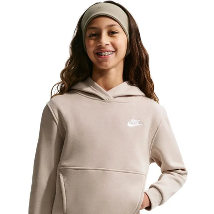 Vaikiškas smėlio spalvos džemperis Nike Sportswear Club Fleece FD3000 236