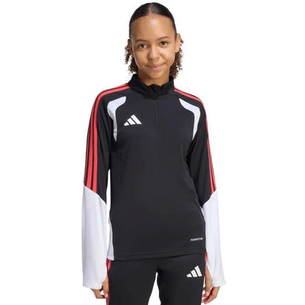 Vaikiškas treninginis džemperis adidas Tiro 26 Competition, juodos, baltos ir raudonos spalvos, KC3783