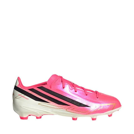 Vaikiški futbolo bateliai Adidas F50 Hyperfast League FG, rožiniai, HQ5161