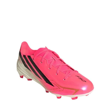 Vaikiški futbolo bateliai Adidas F50 Hyperfast League FG, rožiniai, HQ5161