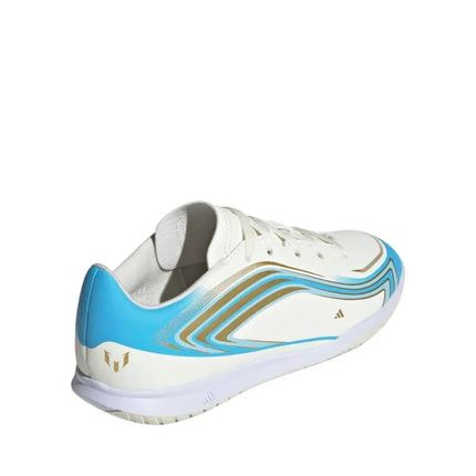 Vaikiški futbolo bateliai adidas F50 Messi Club IN KK1379