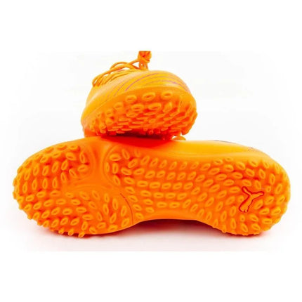 Vaikiški futbolo bateliai (turf) Puma Future 8 Play TT, oranžiniai