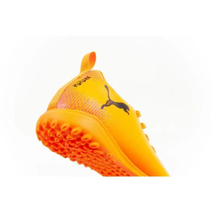 Vaikiški futbolo bateliai (turf) Puma Future 8 Play TT, oranžiniai