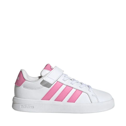 Vaikiški laisvalaikio bateliai Adidas Grand Court 3.0, balti ir rožiniai, JP9371