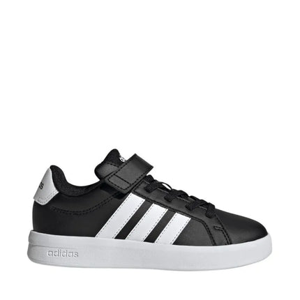 Vaikiški laisvalaikio bateliai Adidas Grand Court 3.0, juodi, HP3533
