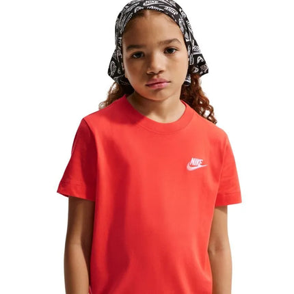 Vaikiški marškinėliai Nike Sportswear, oranžiniai, FZ5177 842
