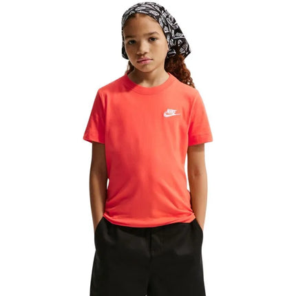 Vaikiški marškinėliai Nike Sportswear, oranžiniai, FZ5177 842